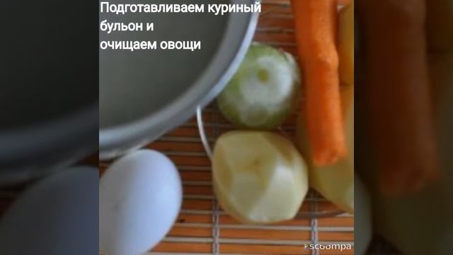 Яичный суп.Калорийность.Диетическое блюдо смотреть онлайн