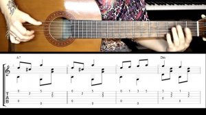 Из м/ф Лето кота Леопольда - Неприятность эту мы переживём | На гитаре + разбор