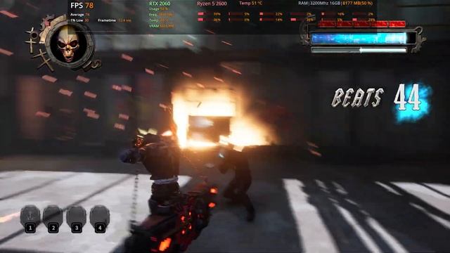 Gungrave G.O.R.E. - RTX 2060 / Ryzen 2600 - DLSS 4K Custom Settings смотреть онлайн