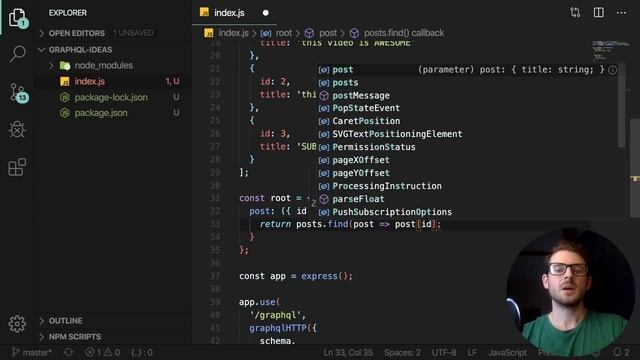 How to code a GraphQL server with Express смотреть онлайн