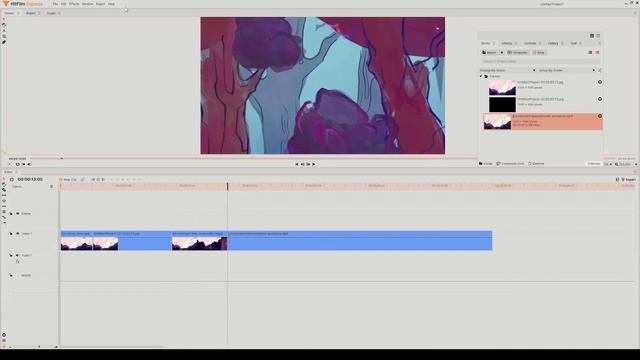 Alice in Wonderland inspired art, a collab with Sketchy Squirrel! | grease pencil | Blender 3 смотреть онлайн