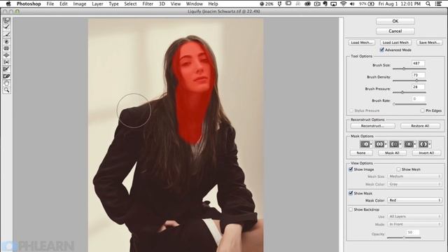 How to Use the Liquify Tool in Photoshop смотреть онлайн