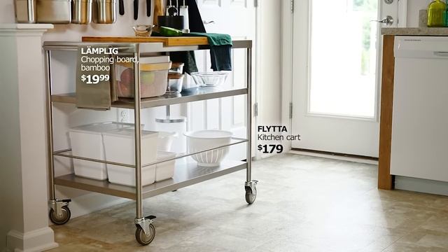 Smart & Easy Kitchen Storage & Organization - IKEA Home Tour смотреть онлайн