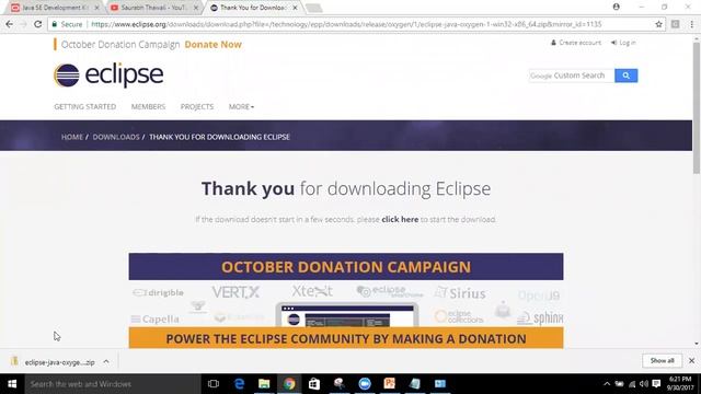 Java for Software Testers Tutorial #05 Downloading Eclipse IDE смотреть онлайн