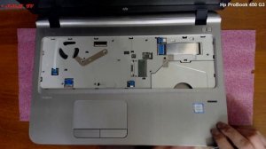 Hp ProBook 450 G3 разборка , комплексная чистка , замена термопасты