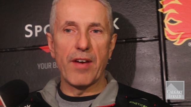 Flames Coach Bob Hartley on goaltender Karri Ramo's injury смотреть онлайн