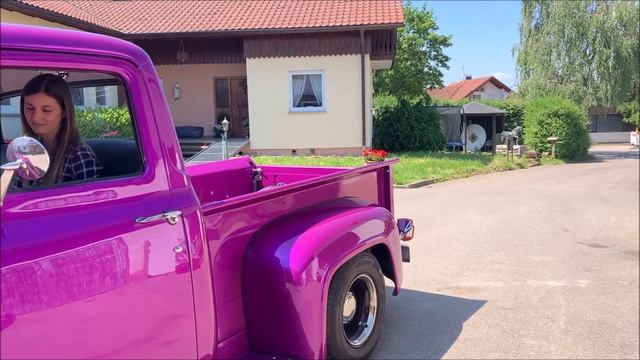 Oldtimer Erlebnis Ford F100 Pick Up Film Fotoshooting Country Girl смотреть онлайн