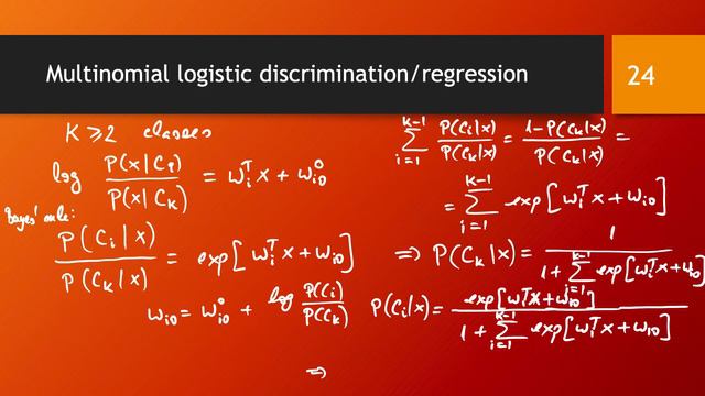 Multinomial logistic regression смотреть онлайн