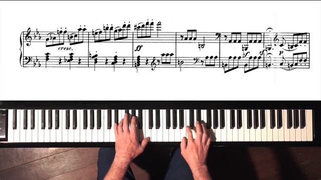 Beethoven Sonata No.5 - 3rd movement (take 2) Paul Barton, FEURICH piano смотреть онлайн