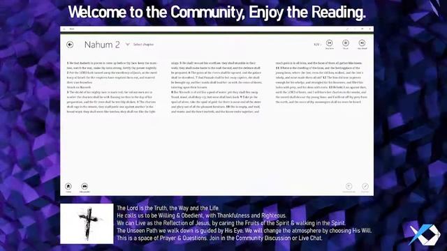 Book of Nahum - The Living Word Reading смотреть онлайн