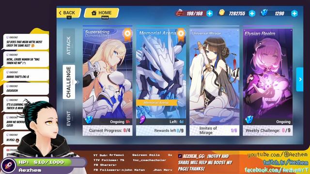 【HONKAI】ENG/FIL - Just needed to work on Weeklies + Event смотреть онлайн
