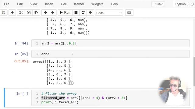 NumPy load array from a CSV смотреть онлайн