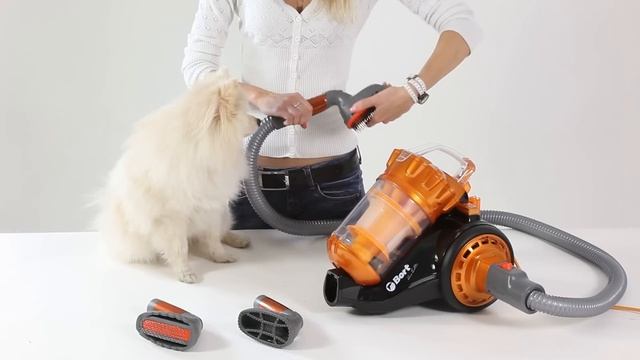 Пылесос BSS-1800-pet с насадками для питомцев смотреть онлайн