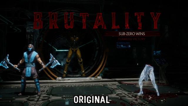 GP3C: Mortal Kombat 11 - Secret Brutality : Sub Zero (Falling to Pieces) смотреть онлайн