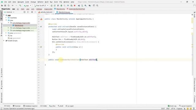 how to remove under line in edittext in android смотреть онлайн