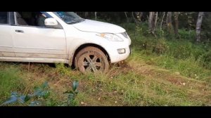 Ховер н5 первый опыт на бездорожье.