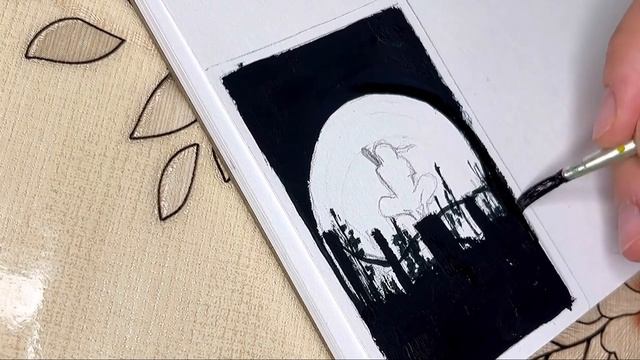 Повторяю пинтерест ? ЧТО ЛУЧШЕ, АКРИЛ ИЛИ ГУАШЬ ?? смотреть онлайн