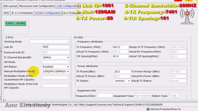 Huawei RTN-950 Link Configuration Radio смотреть онлайн