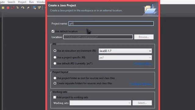 Java Tutorial 1- Setting up Eclipse. смотреть онлайн