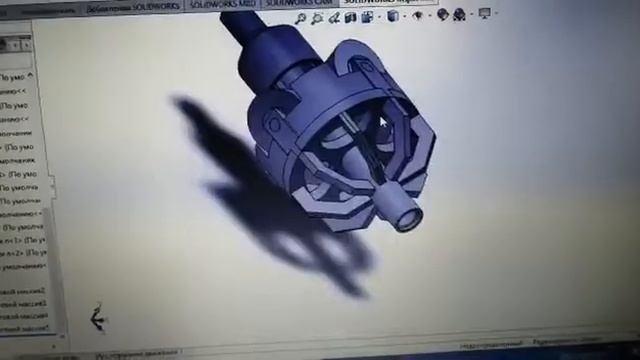 Проектировка ROCKDESTROYER. шарошечный расширитель для ГНБ. смотреть онлайн