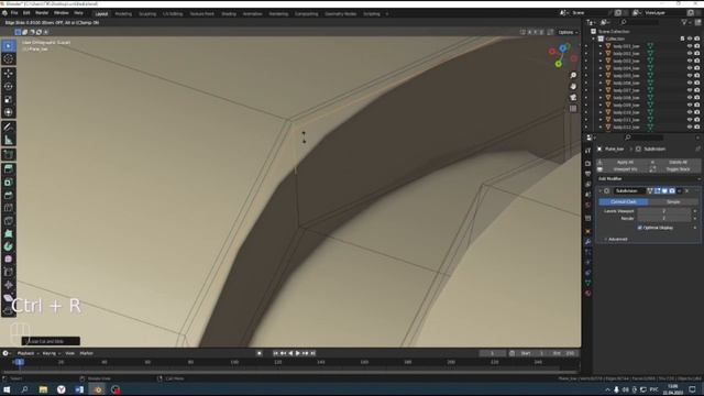Хайполи моделироване / Highpoly Modeling, Subdivision Surface