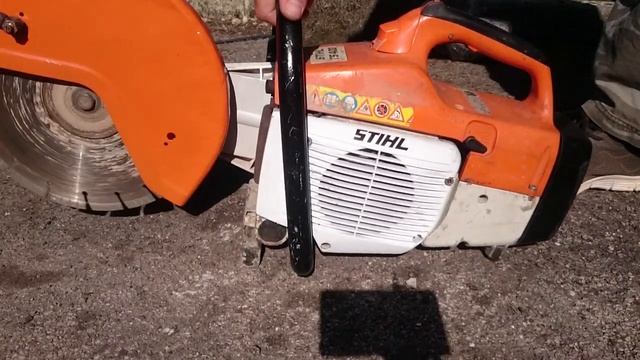 How to start a stihl ts400 disc cutter смотреть онлайн