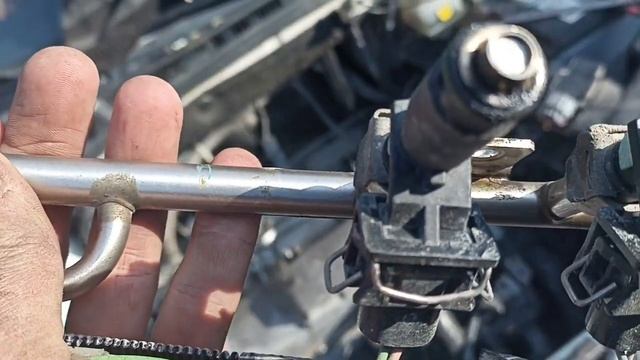 Лада Гранта FL Замена прокладок ресивера и Прокладок форсунок на Ладе Гранте смотреть онлайн