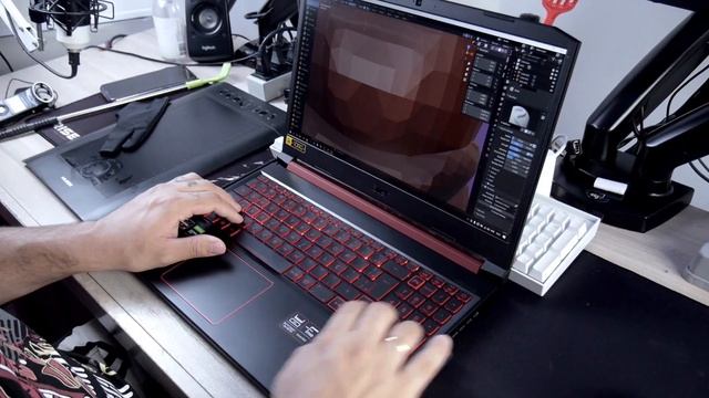 Notebook Gamer Acer Nitro 5 Ryzen 7 3750H 8GB GTX (RTX) 1650 4GB 128GB/1TB (Review) AN515-43-R4C3 смотреть онлайн