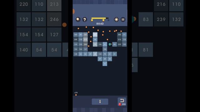 Bricks n Balls / Bricks Breaker Puzzle - 250 level cleared, 3 stars смотреть онлайн