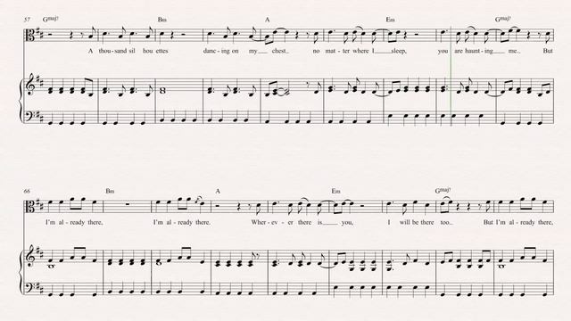 Viola - Silhouettes - Of Monsters and Men Sheet Music, Chords, & Vocals смотреть онлайн