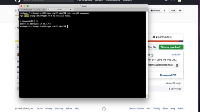Script to SSH into AWS Ubuntu Ec2 instance and start a MEAN app - June 2018 смотреть онлайн