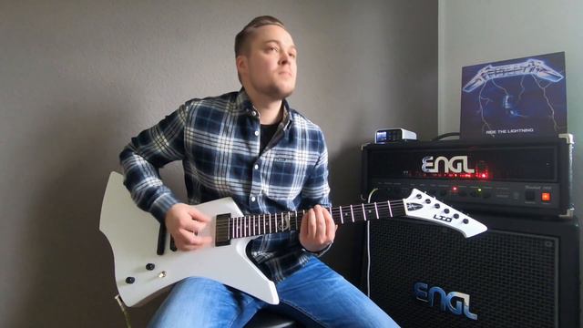 Metallica - Ride The Lightning - Full Rhythm Guitar Cover смотреть онлайн