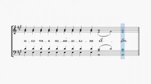 Во Царствии Твоем - муз. П. Звоника (сопрано)