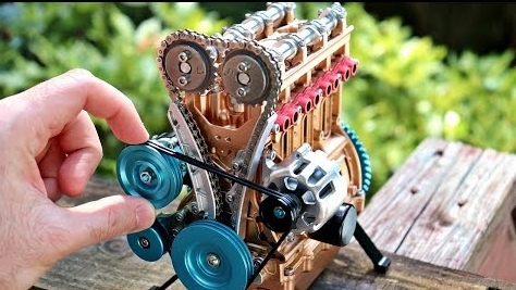 Модель двигателя внутреннего сгорания смотреть онлайн