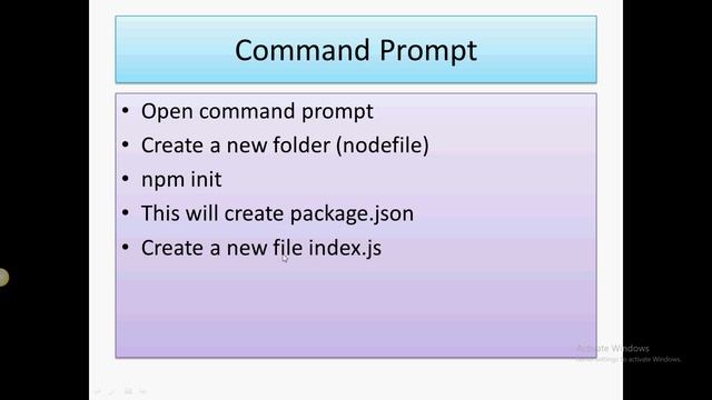 Node.js - File Handling Coding смотреть онлайн