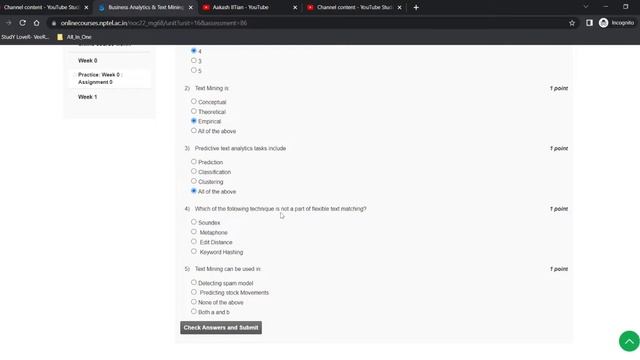Week 0 | Assignment 0 | Business Analytics & Text Mining Modeling Using Python| NPTEL Solution | II смотреть онлайн