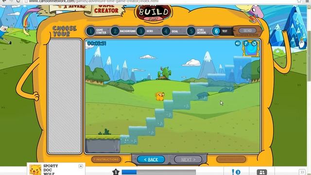 Adventure Time Game Creator смотреть онлайн