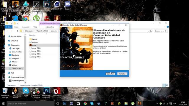 Como Descargar e Instalar COUNTER-STRIKE CS:GO ULTIMA VERSION ACTUALIZABLE +ONLINE 2019 смотреть онлайн