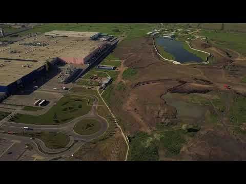 08.05.2021 - очередной осмотр площадки строительства парка у МЕГА Адыгея Кубань смотреть онлайн