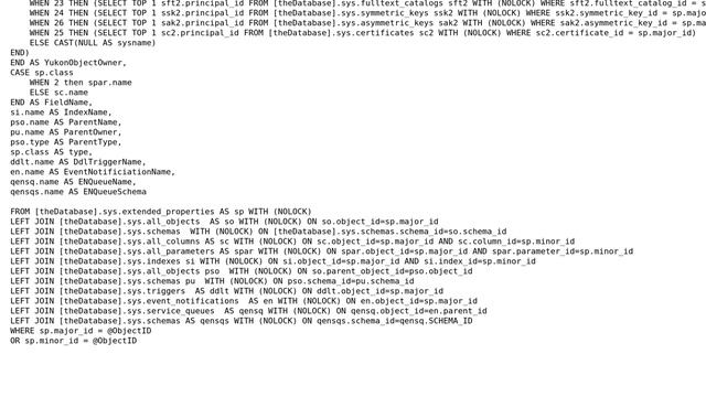 Databases: SQL Server 2008 running schema query without identifiable cause смотреть онлайн