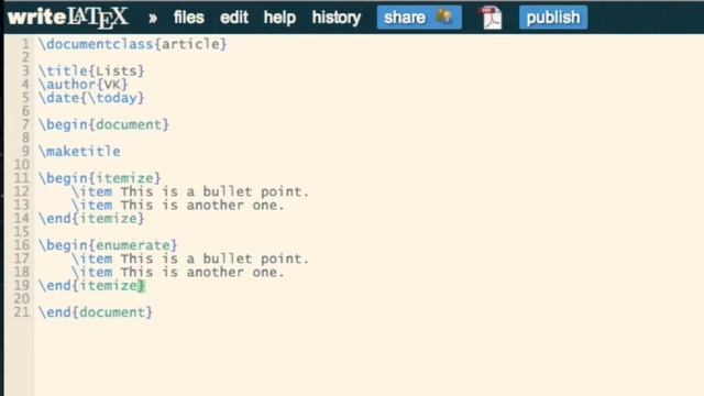 Basic LaTeX 04: Lists смотреть онлайн