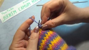 Вязание спицами домашние тапочки следки#182