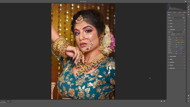 Wedding Bride Photo editing in Hindi - Skin texture - Dodge and Burn - 2022 смотреть онлайн