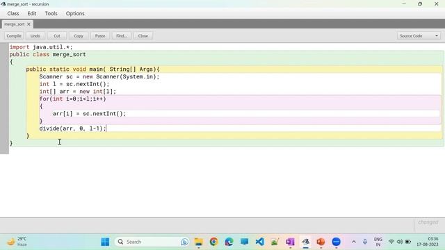 Merge Sort for Beginners in JAVA || Algo and Code || JAVA for Beginners || Episode 74 смотреть онлайн