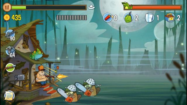 ЗОМБИ ПРОТИВ РАСТЕНИЙ В ИГРЕ АТАКА НА БОЛОТЕ Swamp attack Plants vs zombies 2 мультик игра смотреть онлайн