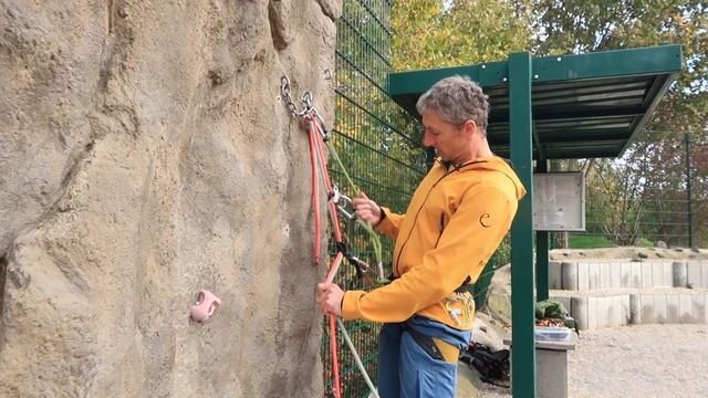 ДЮЛЬФЕР. Спуск дюльфером. Спуск по веревке.