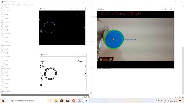 Circle recognition pyton openCV смотреть онлайн