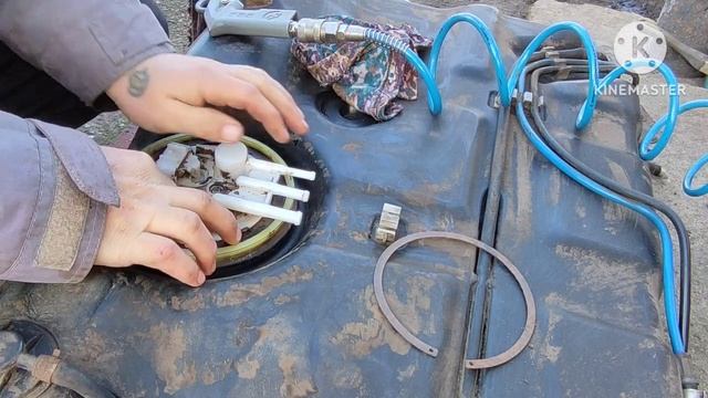 Бензонасос з Ваз 2110 на Джилі ск, ск2, мк, доопрацювання сітки ч2