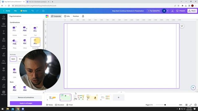 How do I download a slide template from Canva смотреть онлайн
