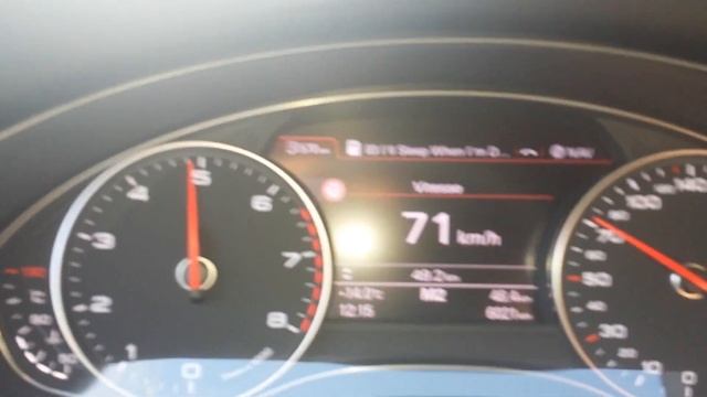 Audi A6 3.0 TFSI Quattro (4G, 313 HP) Acceleration смотреть онлайн